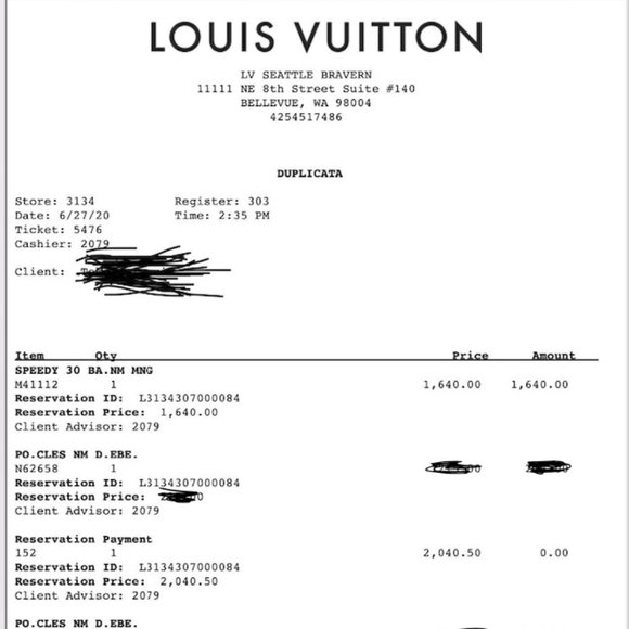 Authentic Louis Vuitton - KEY POUCH - Picture 7 of 12